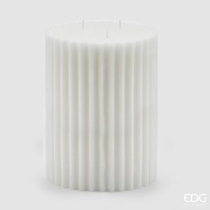 Candela profumata righe fresh cotton D15 H21  2950 gr