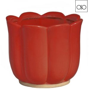 Vaso Blossom ceramica ciclamino H13 D13