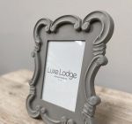 Porta foto legno grigio 13x18H