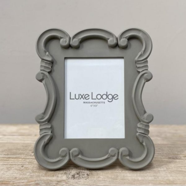 Porta foto legno grigio 13x18H
