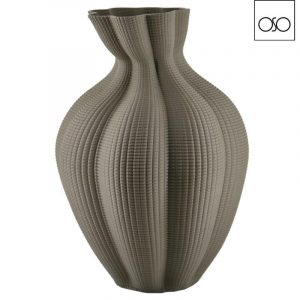 Vaso 3d purse grande ceramica verde cm25x39H-Design moderno e innovativo per la tua casa o ufficio