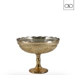 Coppa piccola vetro oro 23,00xH18,00