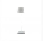 Lampada touch minimetallo bianco 8x8x H30 CM